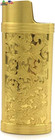 Classic Vintage One Side Floral Metal Lighter Pouches Case Cover Holder Sleeve F