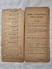 1907 Official Program Brighton Horse Races Rare Final Year In Operation