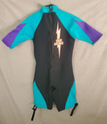 Proflex By Casad High Voltage Womens Wetsuit Sz Large Shortie Scuba Surfing