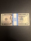  100 In New  5 Bills - 20 Uncirculated Five Dollar Bills In Sequential Order