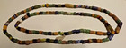 Antique African Italian Trade Beads Sand Cast Millefiori Glass 40  Long