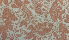 Tommy Hilfiger Burnt Coral Koi Fish Pattern Round 70    Tablecloth Summer