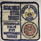 1973 Chicago Region S c c a  Mccormick Place Vintage Embr  Patch Vgc Very Scarce