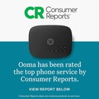 Ooma Telo Air 2 Internet Home Phone Set Voip W Hub   2 Cordless Handsets