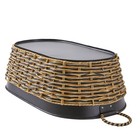 Better Homes   Gardens Black Galvanized Oval Tub