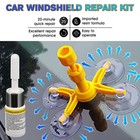 Auto Glass Windshield Repair Tool Kit Fix Car Wind Glass Windscreen Chip Luwouio