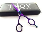 5 professional Salon Barber Hairdressing Hair Cutting Titanium Scissor Shears
