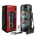3000w Portable Bluetooth Speaker Sub Woofer Heavy Bass Sound System Party   Mic
