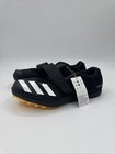 Adidas Jumpstar Track   Field Shoes Long Jump Triple Black If1239 Mens Size 9 5