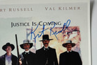 Tombstone Signed Movie Poster 11x17 With Coa - Authentic Memorabilia