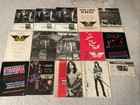 Aerosmith Joe Perry 1975 - 1990 Vintage Original Poster Type Ad Massive Lot