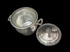 Vtg Countess International Silver 6227 Ice Bucket 8 5  Tall Matching Lid Read