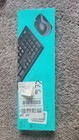 Logitech Mk270 Wireless Keyboard   Mouse Combo Usb Receiver Qwerty Black gray