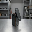 Stair Railing Top Seat Side Fastening Point Square Socket Bracket Ground Finish