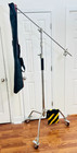 Neewer C-stand Pro Heavy Duty 10 5ft  Boom Arm  Swivel Wheels  Sliding Legs  Bag