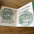 Royal Australian Mint 1988  10 Silver Proof Coin 