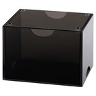 Dragon Shield Strongbox Deck Box Clear Black  Holds 100  Cards  Lot Of 10 Qty