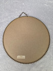Vintage Victorian Children Playing Oval Chimney Flue Cover   Metal Chain Border
