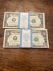 1 Pack Of  1  one Dollar  Bills     Bep     100 Uncirculated Notes - Ready To Go 
