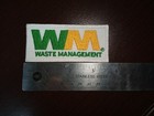 Waste Mgmt Embroidered Patch  Sew On