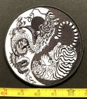 Tiger And Dragon Yin Yang Kung Fu Martial Arts Karate Embroidered Patch Sew On