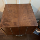 Art Deco Walnut - Square Pedastal Bar