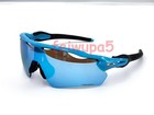 Oakley Radar Ev Patn Sunglasses Blue Frame Blue Prizm Lenses Oo9208