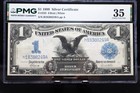 1899  1  Silver Certificate Note Elliot White Fr 235 Pmg  35  Choice Very Fine