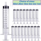 Syringes Without Needles 10ml 50ml 20ml 5ml 3ml 1ml Set Plastic Syringe Lot Bulk