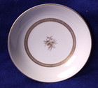 Mikasa  salisbury  Fruit Bowl Set Of 5 White Copper Pinecone And Rim 6 