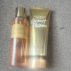 Victoria s Secret Coconut Passion Mist Spray   Body Lotion Set Gold amber