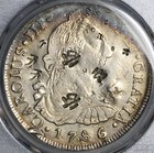 1786 Pcgs Vf Bolivia 8 Reales Charles Iii Chop Mark China Silver Coin  26041705c