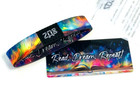 Zox   read  Dream  Repeat    Silver Single Large Wristband W card Nip