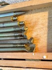 Leather Craftool Lot Alphabet Stamp Set Floral Shells Incomplete Set