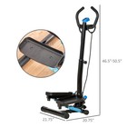 Stepping Exercise Machine Home Gym Full Body Workout Stepper W  Elastic Bands