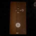 Wood Wall-mount Weather Station Set W  Dual Dials Barometer   Thermometer Bulova