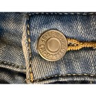 Levi s 711 Skinny Jeans Womens 31 Blue Light Wash Red Tab Distressed Mid Rise