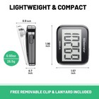 Simple Step Counter  3d Pedometer For Walking  Step Tracker With Clip Lanyard