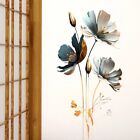 Wall Sticker Flower Lotus Decal Vinyl Mural Art 3d Living Room Diy Home Decor
