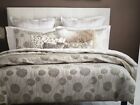 Michael Aram Queen Duvet Cover Champagne Lily Pad  New