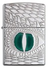 Zippo Dragon Eye High Polish Chrome Windproof Pocket Lighter  28807
