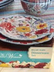 Pioneer Woman Dinnerware Set 12 Pc Brilliant Blooms