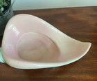 Vintage Hull Pottery Conch Sea Shell Cornucopia Planter Usa Pink Turquoise