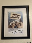 Cheech And Chong Signed 18 X 14 Frame Up In Smoke Movie Poster Photo   Jsa Coa