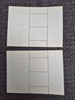 Indonesia 1982 Set Overpr  Sheets Football Stamps  michel Block 46 A b  Nice Mnh