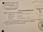 Wwii German Reich 1933 Stuttgart Official Early Party Postcard W  Stamps