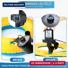 Electric Air Pump For Inflatables  Vannpooy Portable Air Mattress Pump  Quick In