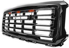   Front Grille Compatible With 2014-2015 Gmc Sierra 1500 Front Bumper Grille Glo