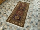 1980s Geometric Turkish Vintage Area Rug  Tribal Handmade Anatolian Rug 3  6 Ft