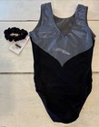Nwt Gk Elite Xfinity Adult Small Grey Black Smoke Pearl Tank Leo W Scrunchie